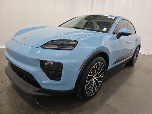 Blue 2024 Porsche Macan Macan Electric 4
