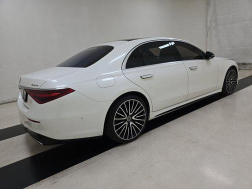 White 2021 Mercedes-Benz S-Class S 580 4MATIC
