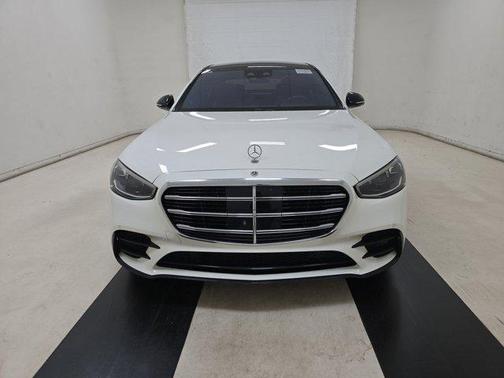 White 2021 Mercedes-Benz S-Class S 580 4MATIC