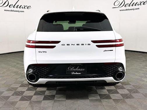 Alta White 2025 Genesis GV70 3.5T Sport