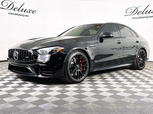 Black 2025 Mercedes-Benz AMG C 63 AMG C 63 S E Performance
