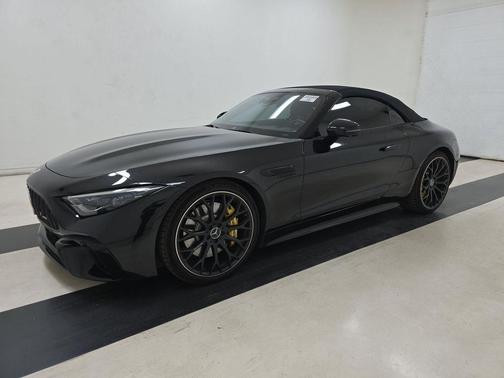 Black 2022 Mercedes-Benz AMG SL 55 Base