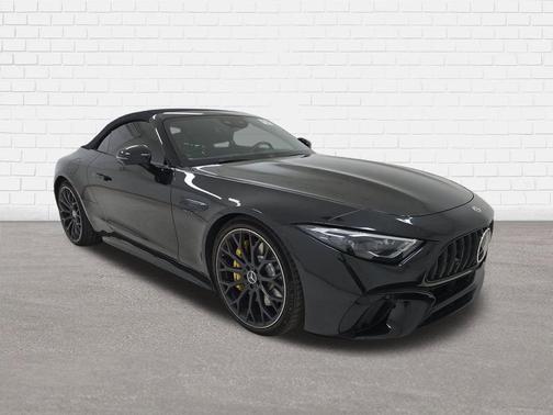 Obsidian Black Metallic 2022 Mercedes-Benz AMG SL 55 Base