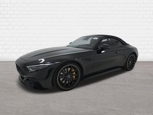 Obsidian Black Metallic 2022 Mercedes-Benz AMG SL 55 Base