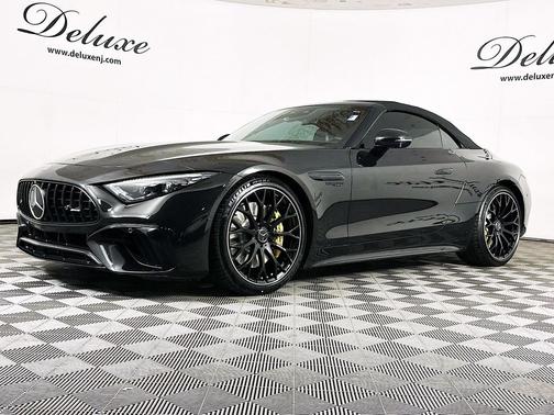 Obsidian Black Metallic 2022 Mercedes-Benz AMG SL 55 Base