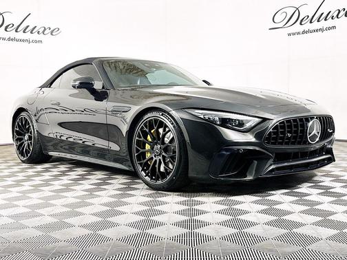 Obsidian Black Metallic 2022 Mercedes-Benz AMG SL 55 Base