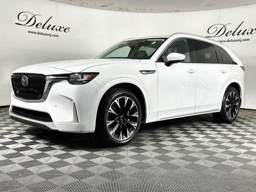 Rhodium White Premium 2024 Mazda CX-90 3.3 Turbo S