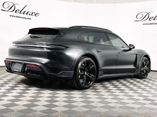 Black 2023 Porsche Taycan Turbo S