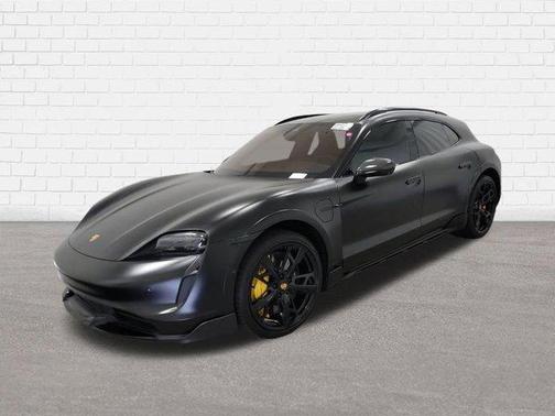 Black 2023 Porsche Taycan Turbo S