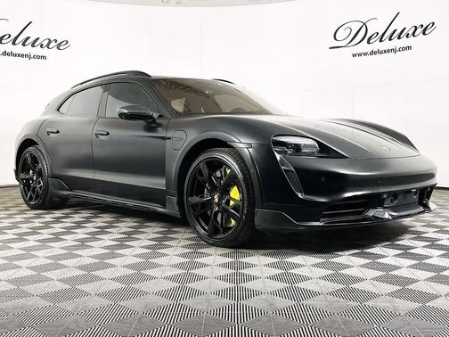 Black 2023 Porsche Taycan Turbo S