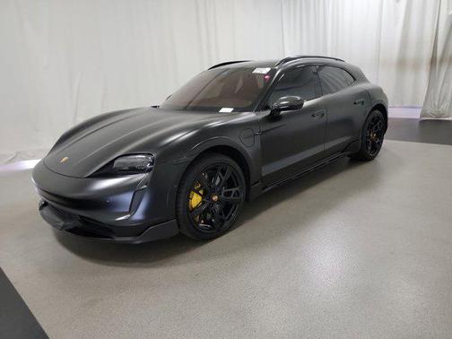 Black 2023 Porsche Taycan Turbo S