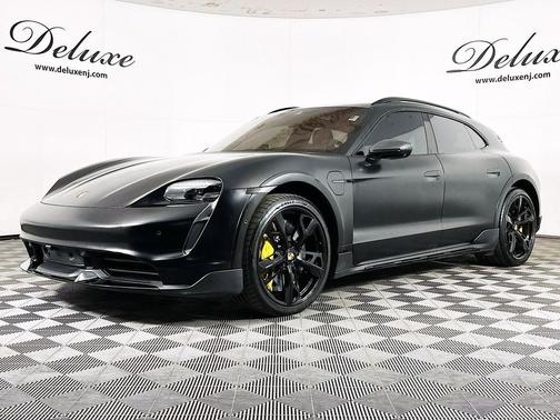 Black 2023 Porsche Taycan Turbo S