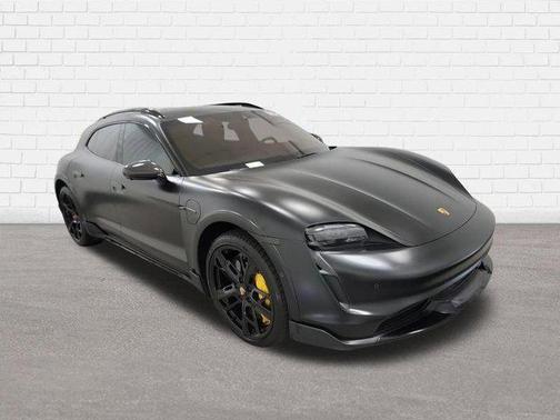 Black 2023 Porsche Taycan Turbo S