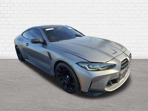 Skyscraper Grey Metallic 2023 BMW M4 Competition xDrive