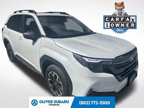 Crystal White Pearl 2025 Subaru Forester Premium