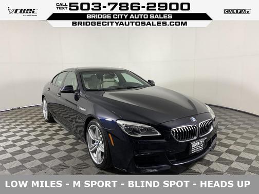 2017 BMW 640 Gran Coupe 640i Gran Coupe