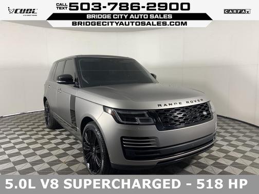 2019 Land Rover Range Rover 5.0L V8 Supercharged