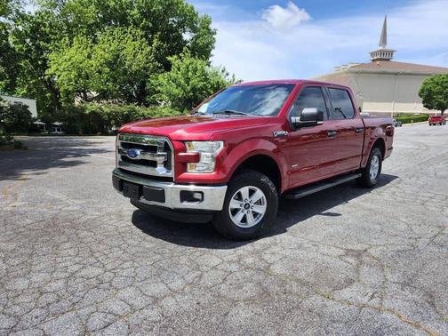 Red 2016 Ford F-150 XL