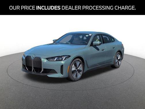 Cape York Green Metallic 2026 BMW i4 Gran Coupe xDrive40