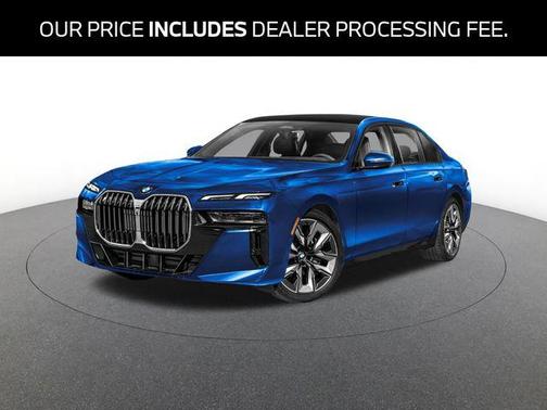 Blue 2026 BMW 740 xDrive