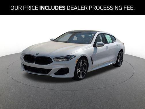 White Metallic 2026 BMW 840 Gran Coupe i xDrive