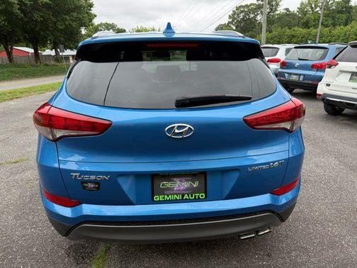 Blue 2016 Hyundai TUCSON Limited