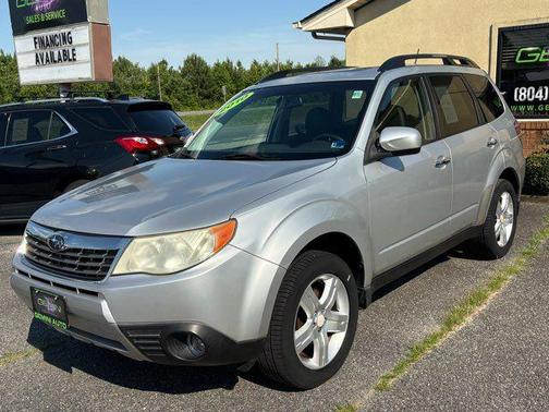 Silver 2010 Subaru Forester 2.5 X Limited