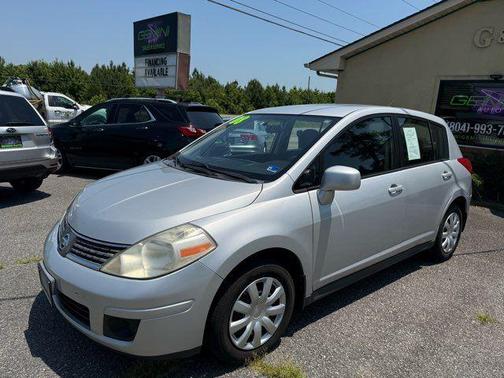 Silver 2008 Nissan Versa S