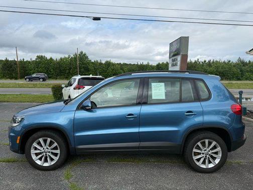 Blue 2017 Volkswagen Tiguan 2.0T S 4MOTION