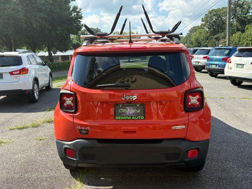 Orange 2018 Jeep Renegade Latitude