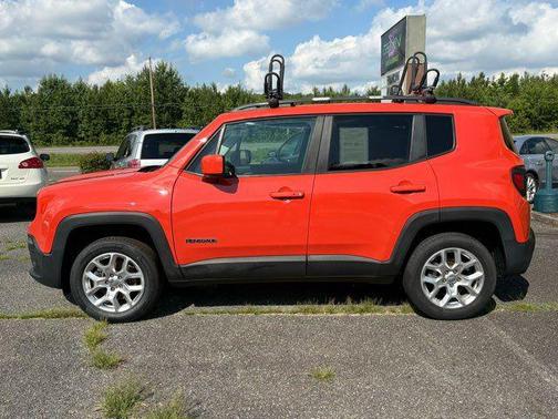 Orange 2018 Jeep Renegade Latitude