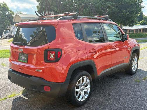 Orange 2018 Jeep Renegade Latitude