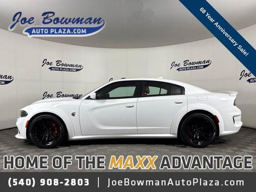 White Knuckle Clearcoat 2022 Dodge Charger SRT Hellcat