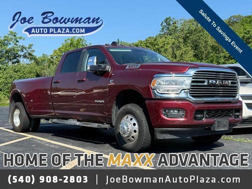 Delmonico Red Pearlcoat 2024 RAM 3500 Laramie Crew Cab 4x4 8' Box