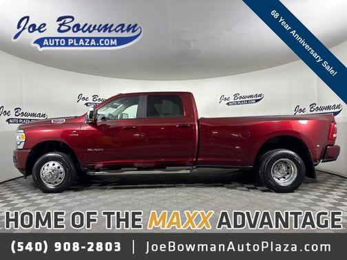 Delmonico Red Pearlcoat 2024 RAM 3500 Laramie Crew Cab 4x4 8' Box