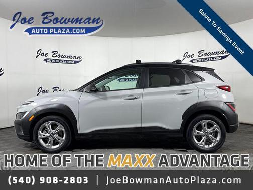 Cyber Silver w/Black Roof 2023 Hyundai KONA SEL