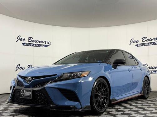 Cavalry Blue/Midnight Black Metallic 2022 Toyota Camry TRD