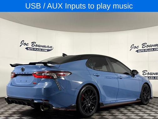 Cavalry Blue/Midnight Black Metallic 2022 Toyota Camry TRD