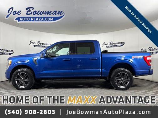 Atlas Blue Metallic 2023 Ford F-150 Lariat