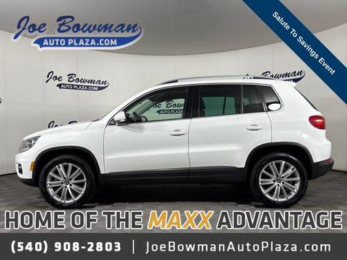 Pure White 2014 Volkswagen Tiguan 4MOTION Auto SEL