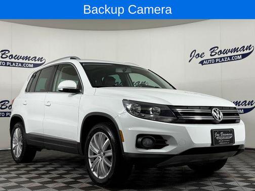 Pure White 2014 Volkswagen Tiguan 4MOTION Auto SEL