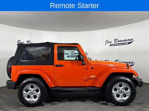Sunset Orange Pearlcoat 2015 Jeep Wrangler Sahara