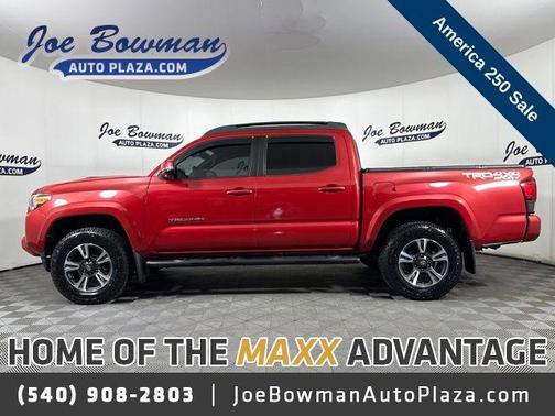 Barcelona Red Metallic 2018 Toyota Tacoma TRD Sport