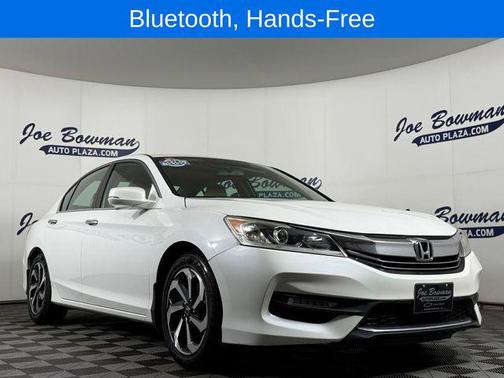 White Orchid Pearl 2017 Honda Accord EX