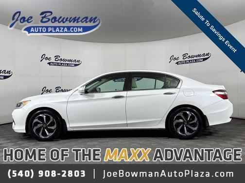 White Orchid Pearl 2017 Honda Accord EX