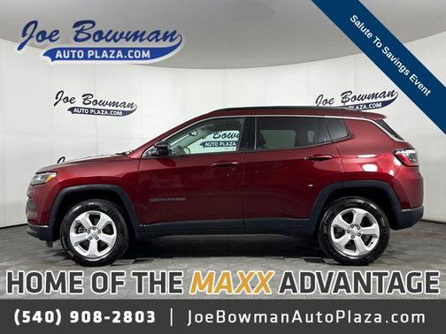Velvet Red Pearlcoat 2022 Jeep Compass Latitude