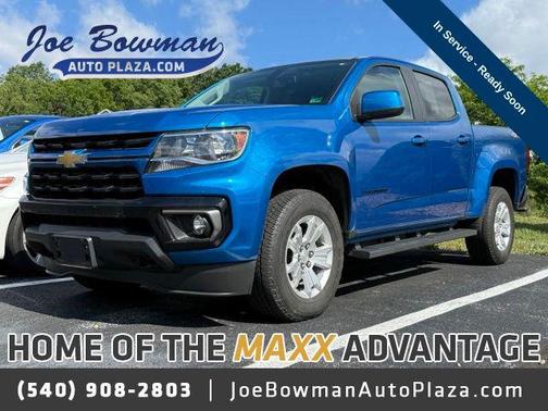 Bright Blue Metallic 2022 Chevrolet Colorado LT
