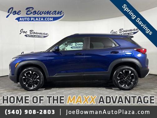 Blue Glow Metallic 2022 Chevrolet Trailblazer LT