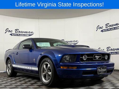 Blue 2006 Ford Mustang Premium