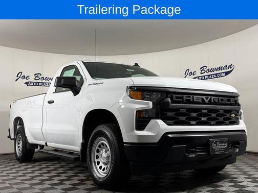 Summit White 2025 Chevrolet Silverado 1500 WT